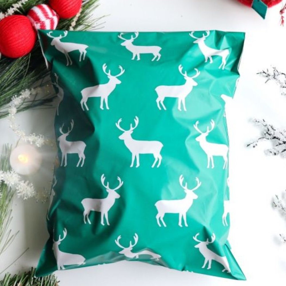 50 10x13 deer designer polymailer